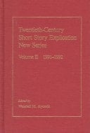 Twentieth-Century Short Story Explication: With Checklists of Books and Journals Used, Vol. 2 (Twentieth-Century Short Story Explication New Series)