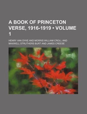 Book of Princeton Verse, 1916-1919