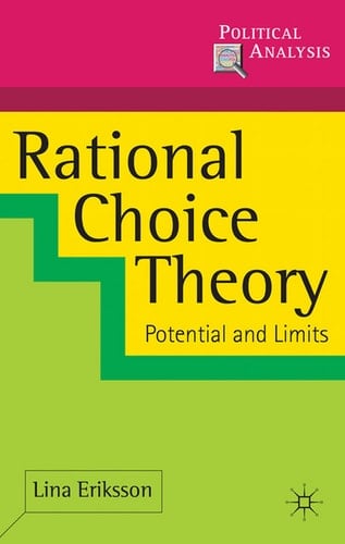 Rational Choice Theory Potential and Limits