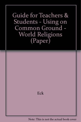 Guide for Teachers Students - Using on Common Ground - Wor
