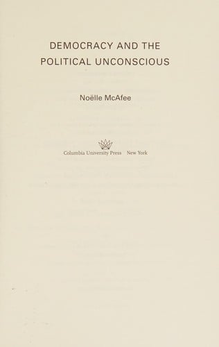 Democracy and the political unconscious