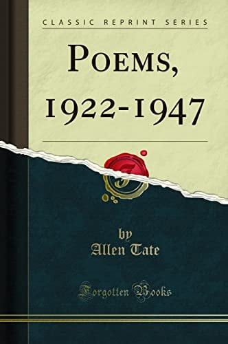 Poems, 1922-1947 (Classic Reprint)