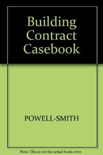 A Building Contract Casebook
