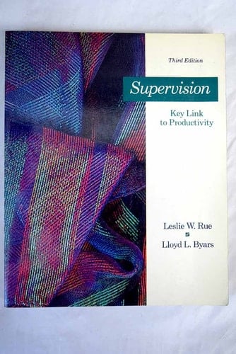 Supervision Key Link to Productivity