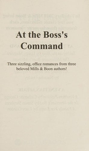 At the Boss's Command