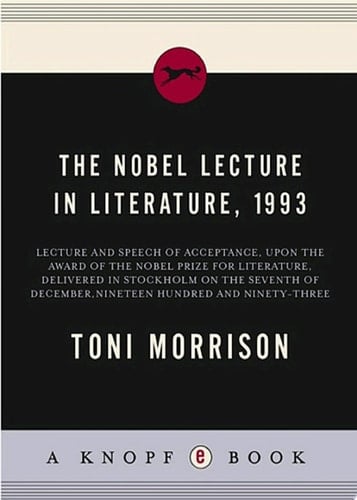The Nobel Lecture In Literature, 1993