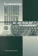 Evaluating Welfare Reform in an Era of Transition