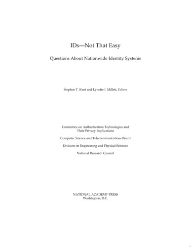 IDs -- Not That Easy