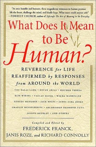 What does it mean to be human?