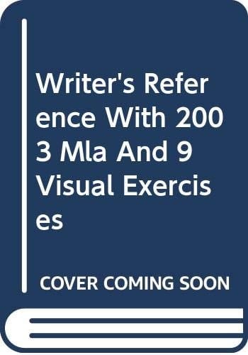 Writer's Reference 5e with 2003 MLA and IX Visual Exercises with CDROM