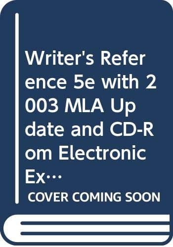 Writer's Reference 5e with 2003 MLA Update and CD-Rom Electronic Exercises for Writer's Reference 5e and CD-Rom IX + Patterns for College Writing 9e + Getting the Picture + Comment for Writer's Reference 5e