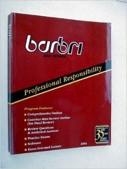 Professional Responsibility Barbri Bar Review