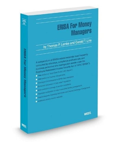 Erisa for Money Managers, 2013 Ed.