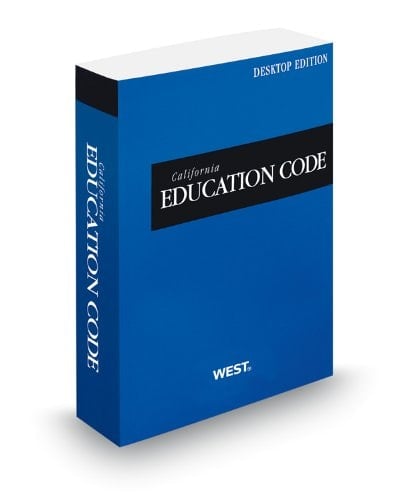 California Education Code, 2013
