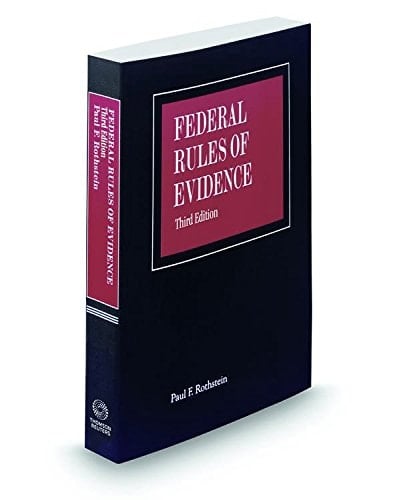Federal Rules of Evidence 2017 Edition