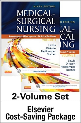 Medical-Surgical Nursing - Two-Volume Text and Elsevier Adaptive Quizzing Package
