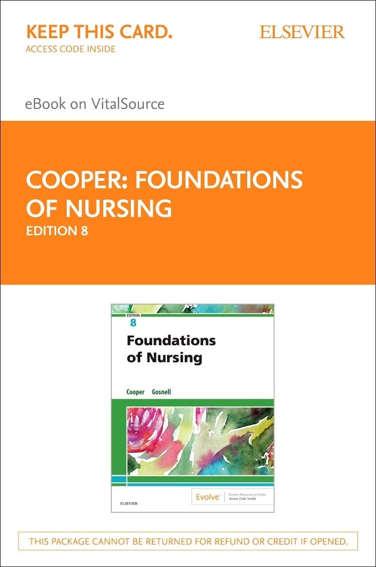 Foundations of Nursing Elsevier eBook on VitalSource (Retail Access Card)