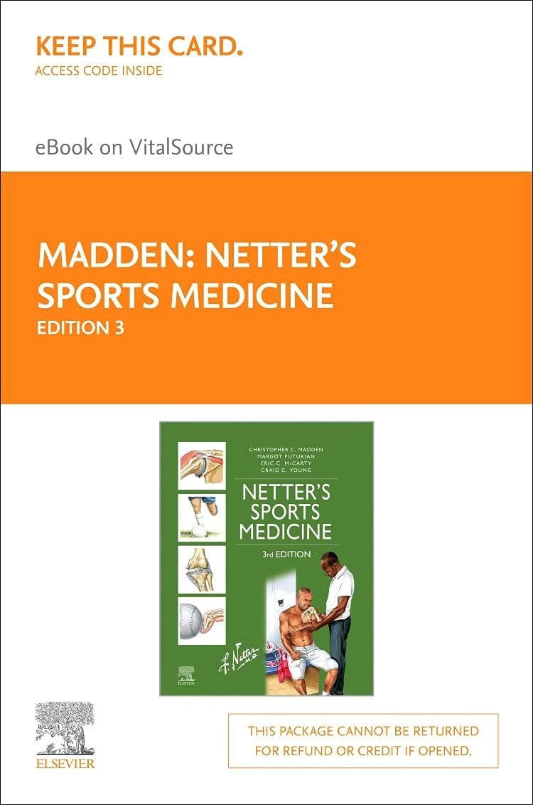 Netter's Sports Medicine Elsevier eBook on VitalSource (Retail Access Card)