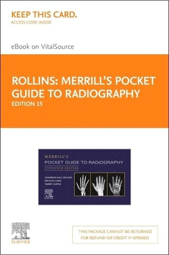 Merrill's Pocket Guide to Radiography Elsevier eBook on VitalSource (Retail Access Card)