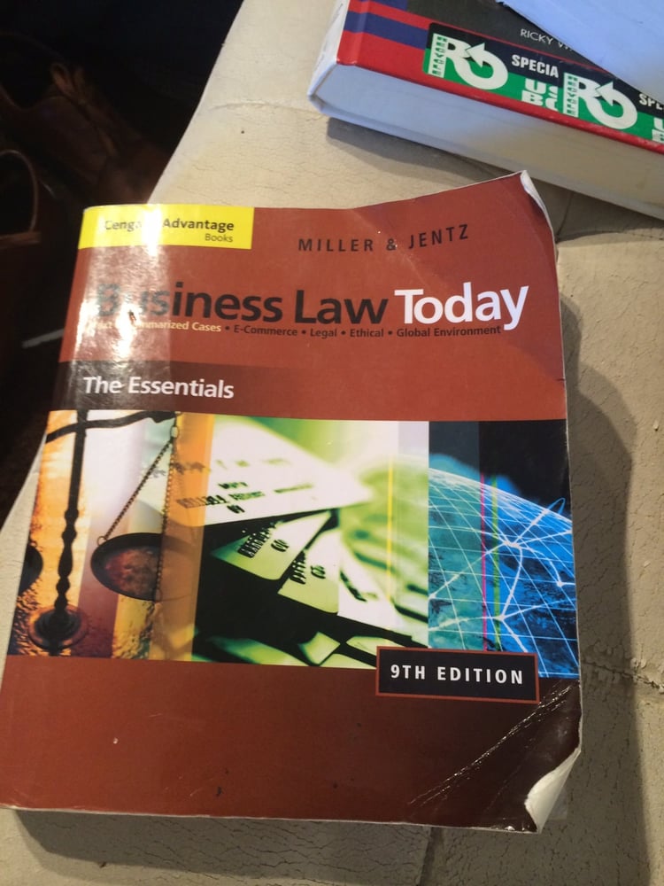 Cengage Advantage Books: Business Law Today: The Essentials