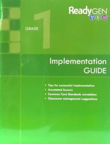 ReadyGen grade K-5