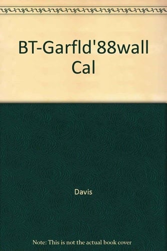 Garfield '88 Wall Calendar