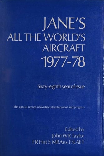 Jane's All the World's Aircraft. 1977-78