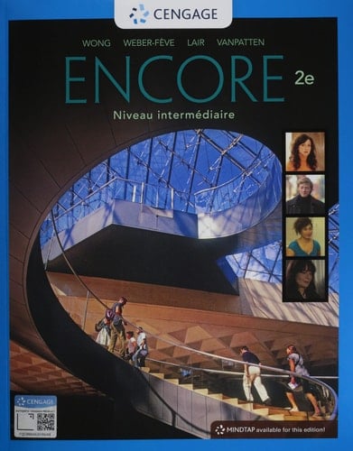 Bundle: Encore Intermediate French, Student Edition: Niveau intermediaire, 2nd + MindTap, 4 terms Printed Access Card