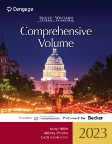 CNOWv2 for Young/Nellen/Maloney/Persellin/Cuccia/Lassar/Cripe's South-Western Federal Taxation 2023: Comprehensive, 2 terms Instant Access