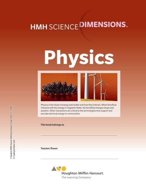 HMH Science Dimensions Physics