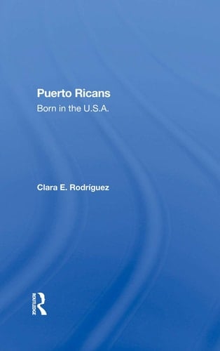 Puerto Ricans Born In The U.s.a.