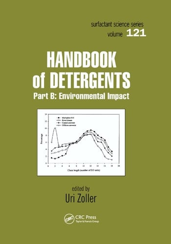 Handbook of Detergents, Part B Environmental Impact