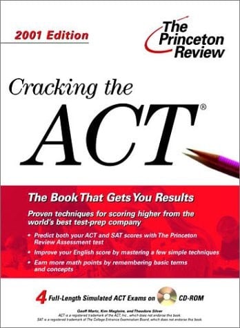 Cracking the ACT, 2001