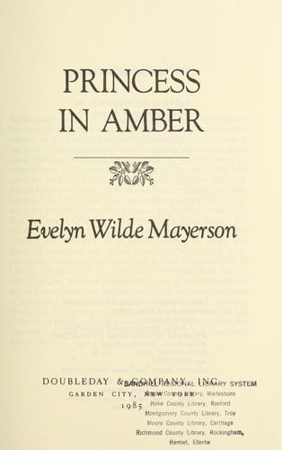 Princess in Amber
