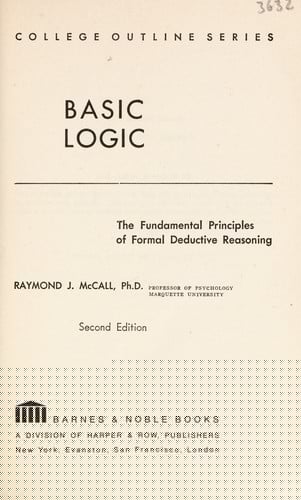 Basic Logic Fundamental Princples of Edition