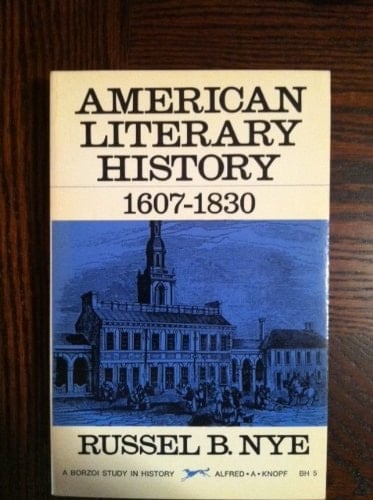 American Literary History: 1607-1830