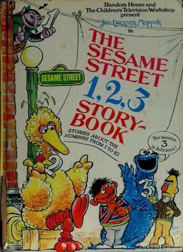The Sesame Street "one, Two, Three" Storybook