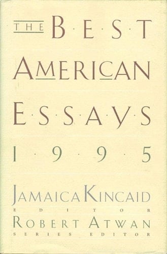 The Best American Essays, 1995