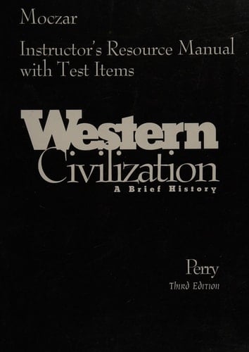 West Civilization Testbank