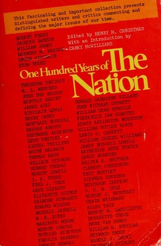 One hundred years of the Nation