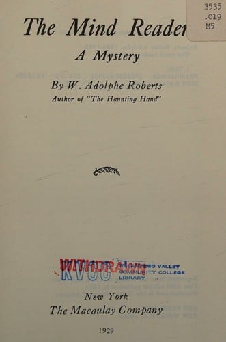 Mind Reader: A Mystery