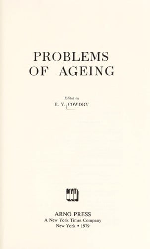 Problems of Aging: Biological and Medical Aspects (Aging and old age)