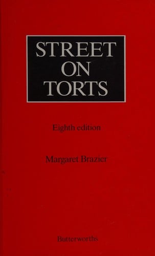 Street: The Law of Torts