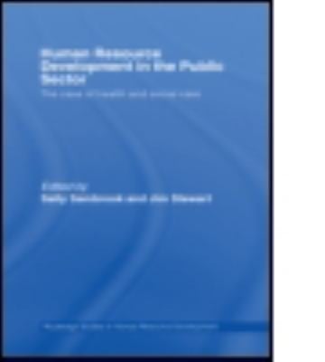 Human Resource Development In The Public Sector The Case Of Health And Social Care