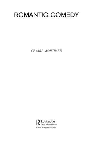 Romantic Comedy (Routledge Film Guidebooks)