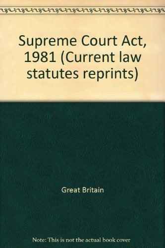 The Supreme Court Act 1981