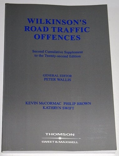 Wilkinson's Road Traffic Offences