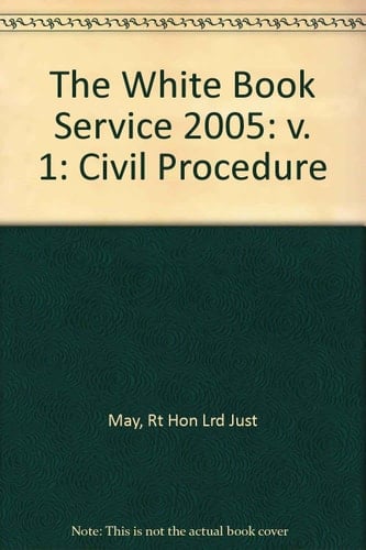 The White Book Service 2005