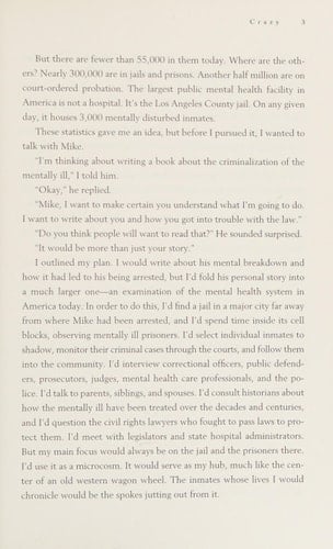 Crazy A Father's Search Through America's Mental Health Madness