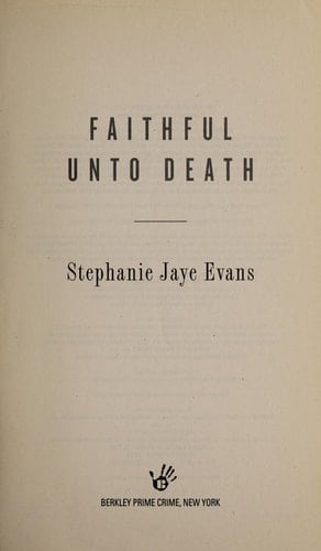 Faithful Unto Death